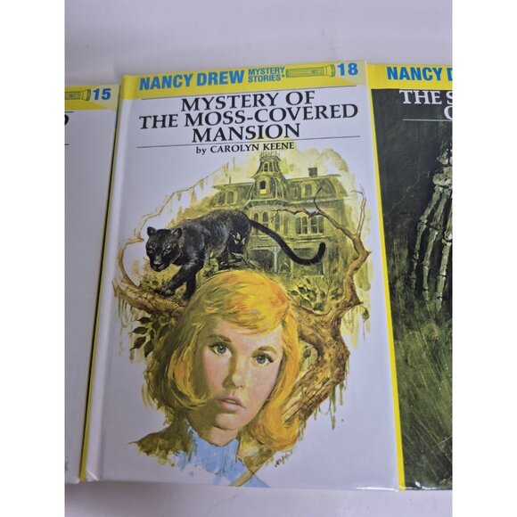 Nancy Drew Mystery Stories Flashlight Series Lot Of 3 Series 15, 18, And 21 - Picture 2 of 9